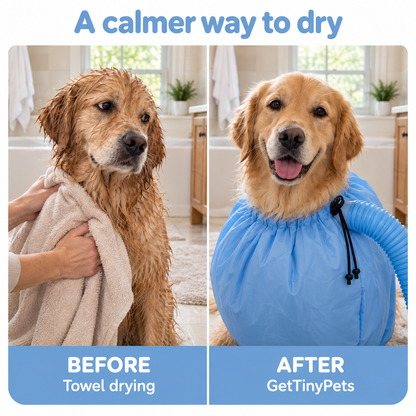 Quick-drying pet bag