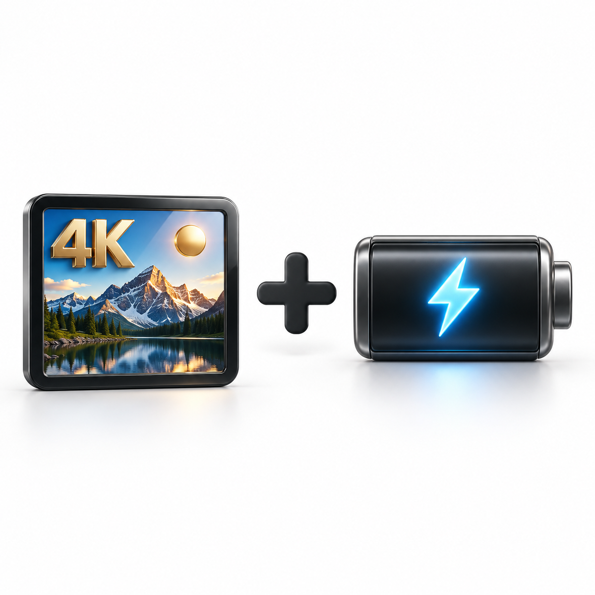 4K Image + Battery