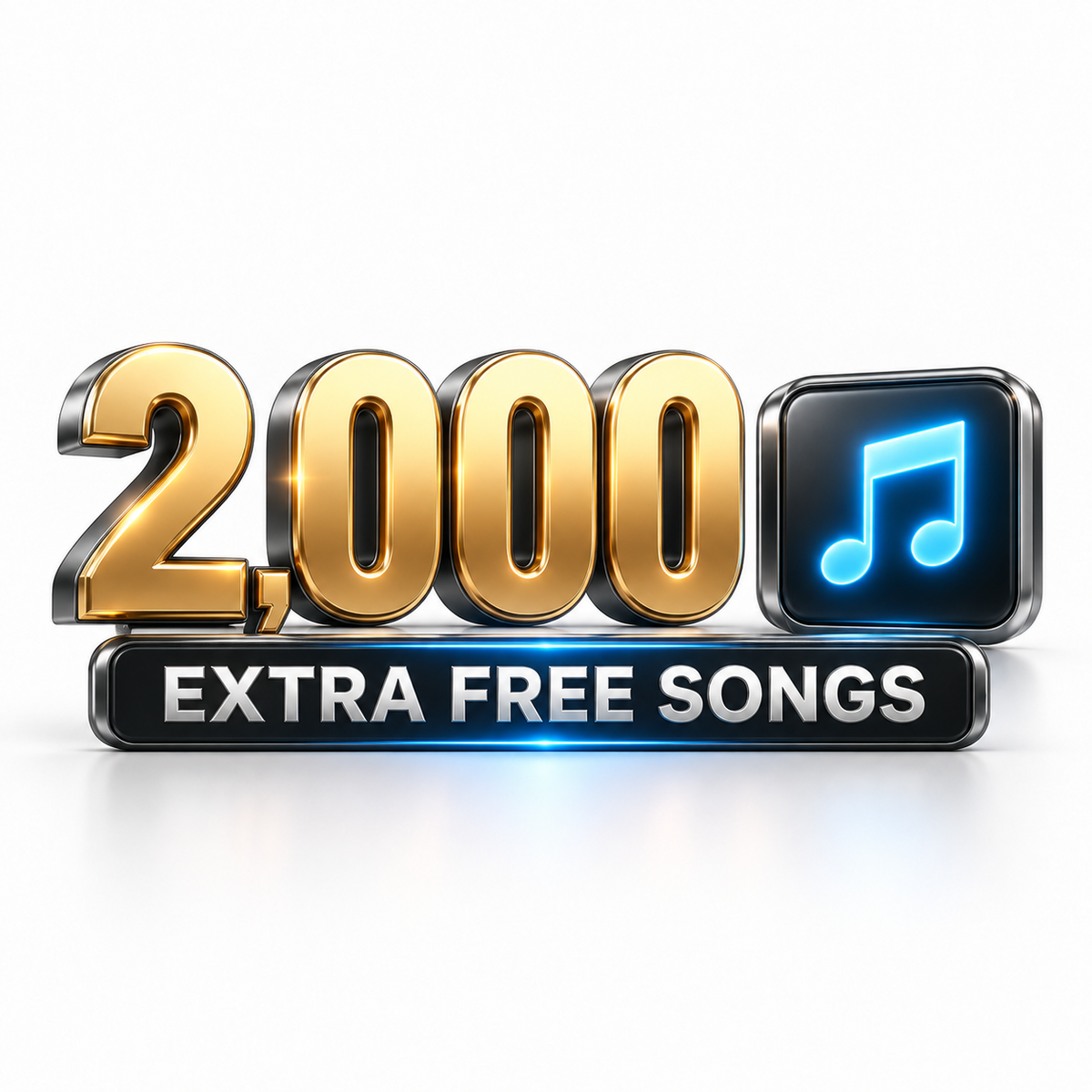TODAY ONLY: 2,000 Extra FREE Songs